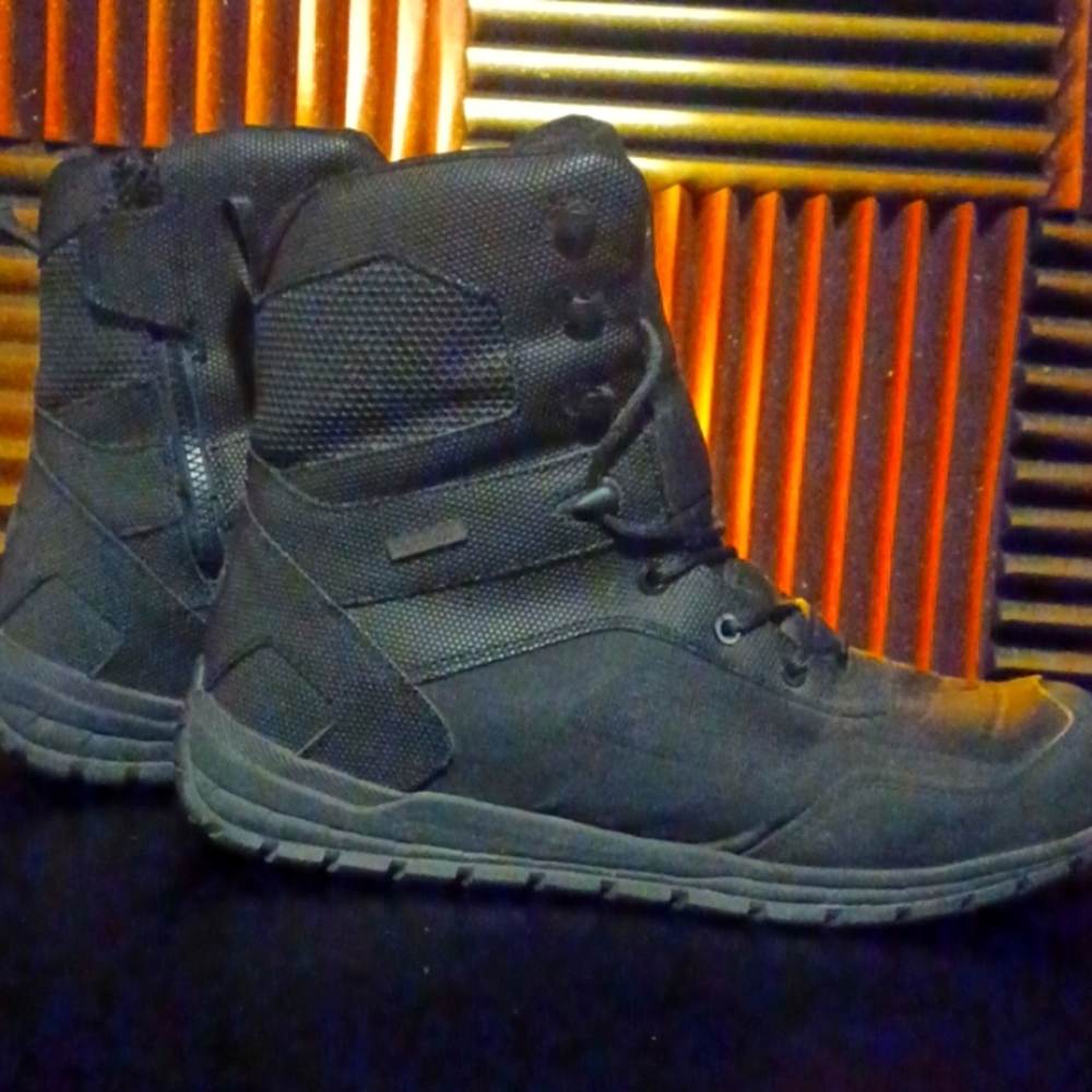 Men's Tactical Performance boots, black, size 13D
